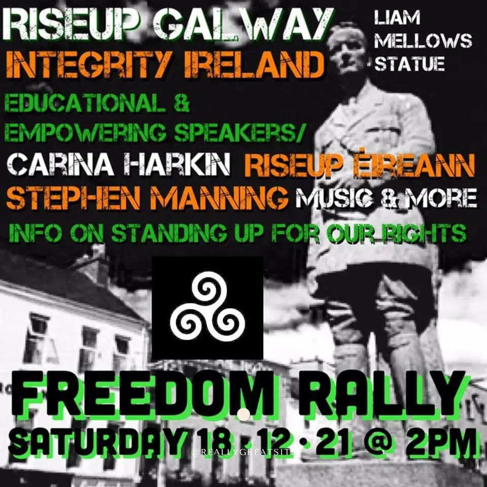 RiseUp Éireann will be in Galway this weekend