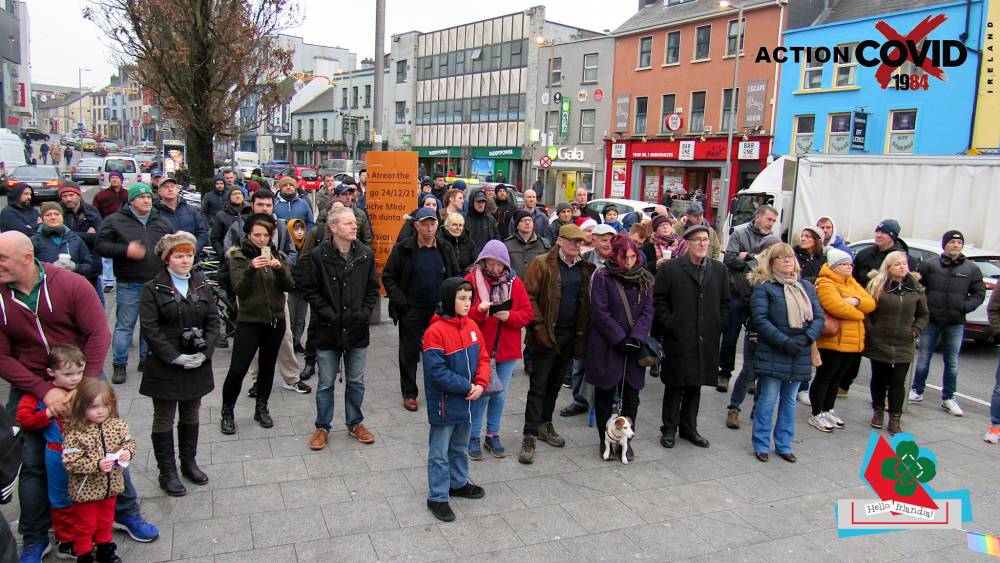 Galway 18 December 2021 - Freedom Rally