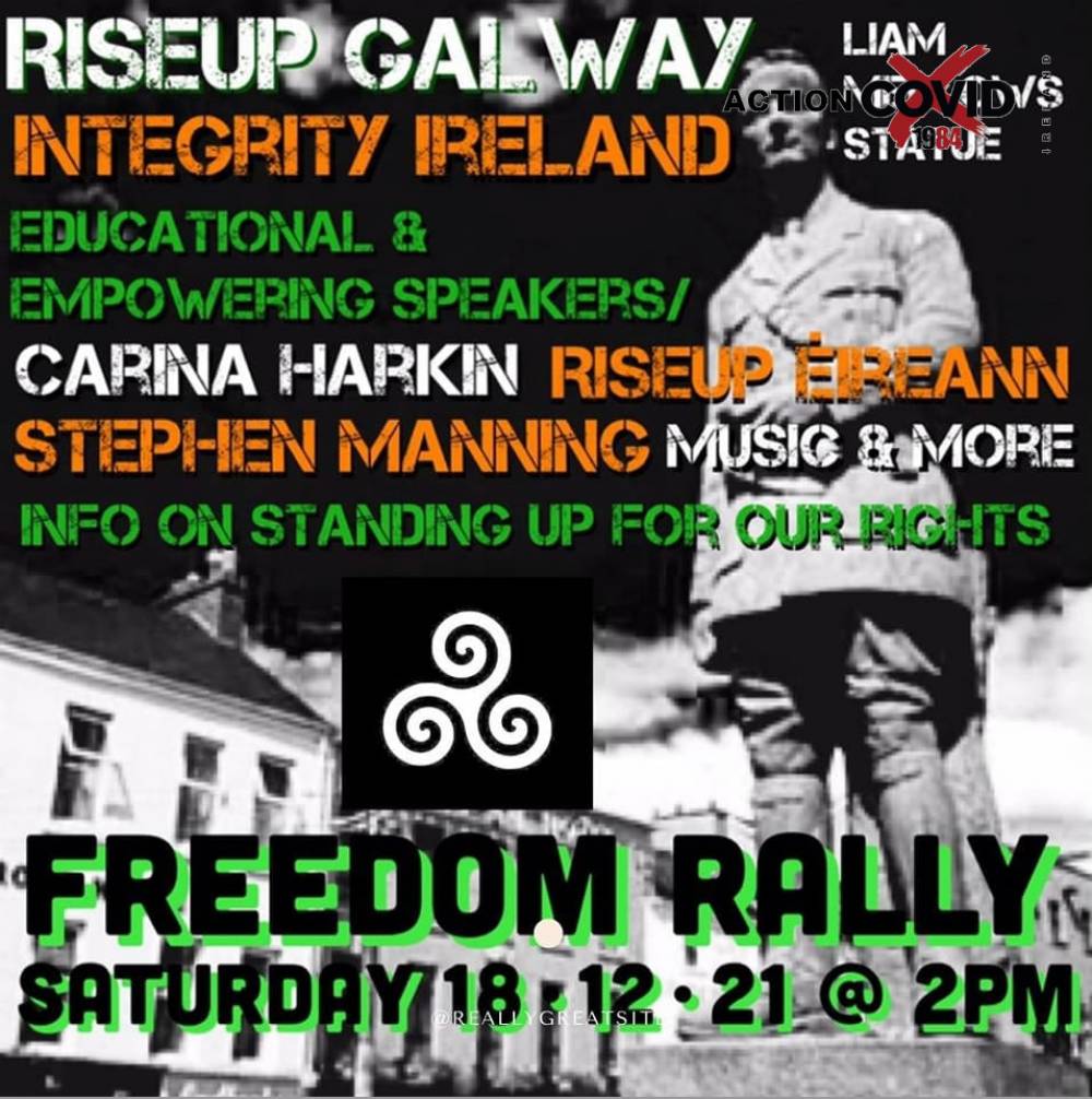 Galway 18 December 2021 - Freedom Rally