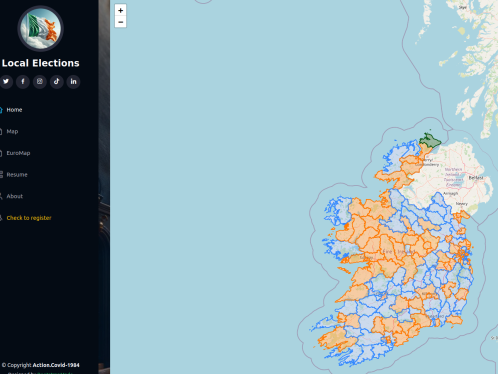 Explore and Join the Interactive Map for Ireland's 2024 Local and European Elections